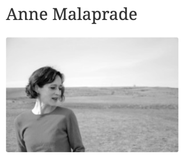 Les Poètes du Jeudi : ce 28 mai, avec Anne Malaprade