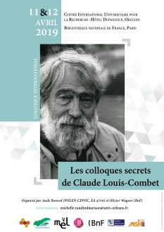 Claude Louis-Combet, Les colloques secrets