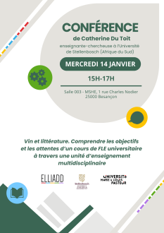 Vin et littérature. Comprendre les objectifs et les attentes d’un cours de FLE universitaire à travers une unité d’enseignement multidisciplinaire