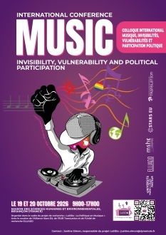 Colloque International « Musique, invisibilités, vulnérabilités et participation politique »
