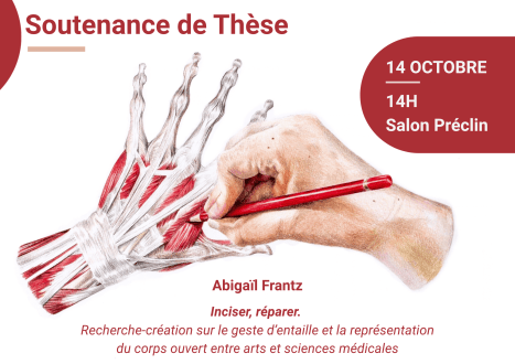 Inciser, réparer. Recherche-création sur le geste d’entaille et la représentation du corps ouvert entre arts et sciences médicales